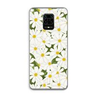 Summer Daisies: Xiaomi Redmi Note 9 Pro Transparant Hoesje