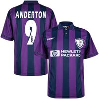 Tottenham Hotspur Retro Uitshirt 1995-1996 + Anderton 9 - thumbnail