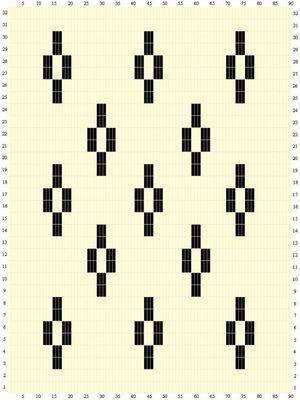 Sunarts doe het zelf pakket model 13 sterren 100 x 232 cm artikelnummer D050