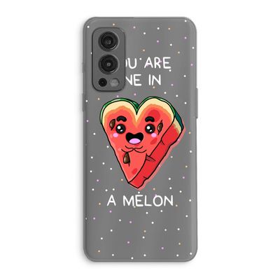 One In A Melon: OnePlus Nord 2 5G Transparant Hoesje