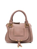 Chloé petit sac à main Marcie à logo embossé - Rose Chloé petit sac à main Marcie à logo embossé - Rose