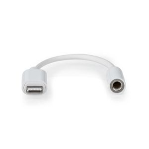 Nedis CCGB39950WT01 adapter Apple Lightning 8-pins - 3.5 mm female 0.10 m