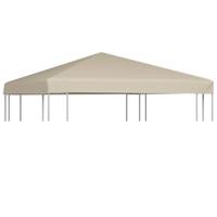 VidaXL Prieeldak 310 g/m² 3x3 m beige