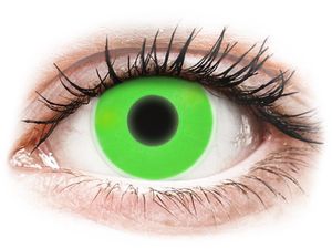 ColourVUE Crazy Glow Green - zonder sterke (2 lenzen)