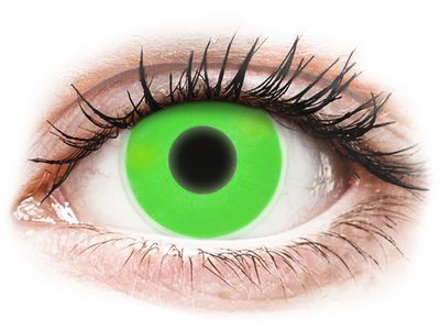 ColourVUE Crazy Glow Green - zonder sterke (2Âlenzen)