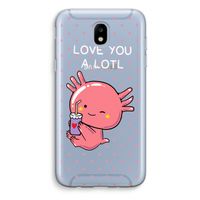 Love You A Lotl: Samsung Galaxy J5 (2017) Transparant Hoesje
