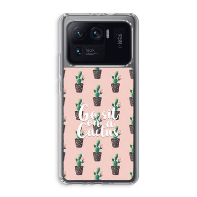Cactus quote: Xiaomi Mi 11 Ultra Transparant Hoesje