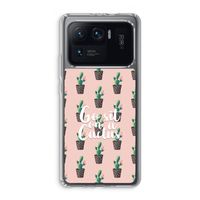 Cactus quote: Xiaomi Mi 11 Ultra Transparant Hoesje