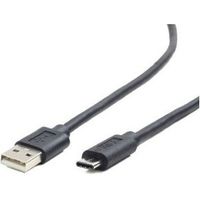 Gembird CCP-USB2-AMCM-10 USB-kabel 3 m USB 2.0 USB A USB C Zwart - thumbnail