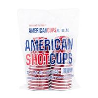 Mini Red Shot Cups - 59ml - Rood (20st) Mini Red Shot Cups - 59ml - Rood (20st)