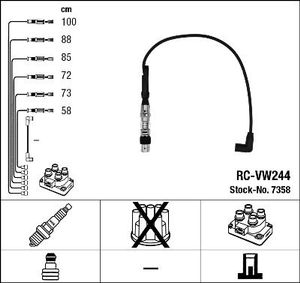 Bougiekabelset RCVW244