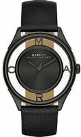 Horlogeband Marc by Marc Jacobs MBM1379 Leder Zwart 18mm