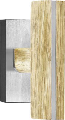 Formani draaikiepgarnituur Piet Boon TWO PBT22-DK - mat RVS/eikenhout