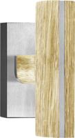 Formani draaikiepgarnituur Piet Boon TWO PBT22-DK - mat RVS/eikenhout