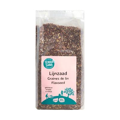 Terrasana Lijnzaad gebroken (bio) 400 gram