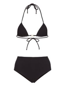 Valentino Garavani bikini à détail VLogo - Noir