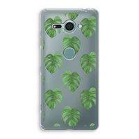 Monstera leaves: Sony Xperia XZ2 Compact Transparant Hoesje