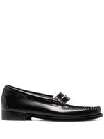 G.H. Bass & Co. mocassins à design colour block - Noir G.H. Bass & Co. mocassins à design colour block - Noir