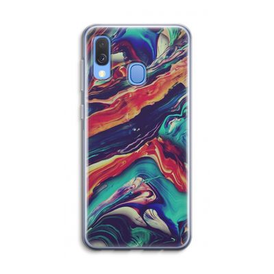 Chameleon Sun: Samsung Galaxy A40 Transparant Hoesje
