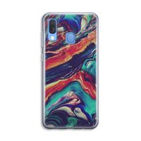 Chameleon Sun: Samsung Galaxy A40 Transparant Hoesje