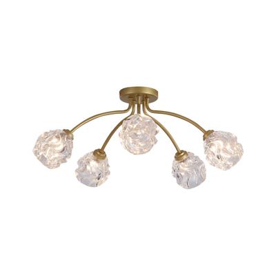 Searchlight PlafondlampAstral goud 5-lichts - 11525-5GO