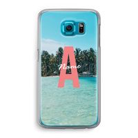 Pacific Dream: Samsung Galaxy S6 Transparant Hoesje