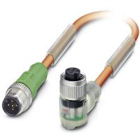 Phoenix Contact 1693979 Sensor/actuator connector, geassembleerd M12 Aantal polen (sensoren): 5 Stekker, recht, Bus, haaks 1.50 m 1 stuk(s) Phoenix Contact 1693979 Sensor/actuator connector, geassembleerd M12 Aantal polen (sensoren): 5 Stekker, recht, Bus, haaks 1.50 m 1 stuk(s)