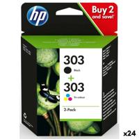 Originele inkt cartridge HP 303 Geel (24 Stuks)