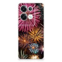 OPPO Reno8 Pro | Sillicone Back Cover | Vuurwerk