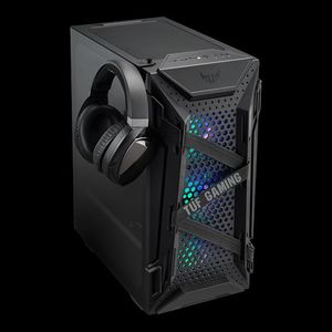 ASUS TUF Gaming GT301 tower behuizing 2x USB-A | RGB | Tempered Glass