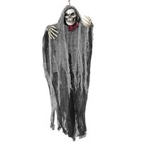 Halloween/horror thema hang decoratie spook/skelet - enge/griezelige pop - 100 cm - thumbnail