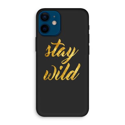 Stay wild: iPhone 12 mini Biologisch afbreekbaar hoesje