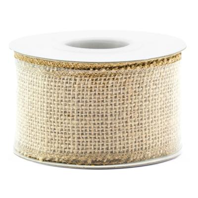 Jute cadeaulint / decoratielint - 5 x 500 cm - op rol - Juten lint / touw - Cadeauverpakking Jute cadeaulint / decoratielint - 5 x 500 cm - op rol - Juten lint / touw - Cadeauverpakking