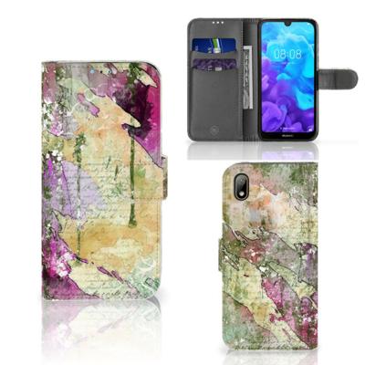 Hoesje Huawei Y5 (2019) Letter Painting Hoesje Huawei Y5 (2019) Letter Painting