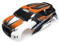 Traxxas - Body, Latrax 1/18 Rally, Orange (Painted)/ Decals, TRX-7517 (TRX-7517) - thumbnail