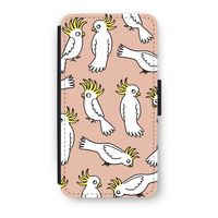 Papegaai: iPhone X Flip Hoesje