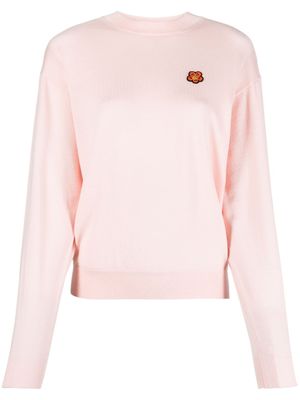 Kenzo pull Boke Flower à col rond - Rose