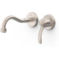Wastafelkraan Tres Clasic | Inbouw | Mengkraan | Incl.Inbouwdeel | Vintage | RVS look