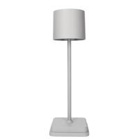 TouchDim Oplaadbare LED Tafellamp - Dimbaar via aanraking - Binnen en buiten - Grijs (kopie)