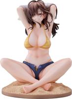 Original Character Statue Danjo no Yujo ga Seiritsu Dekinai Type no Onna Tomodachi 15 cm - thumbnail