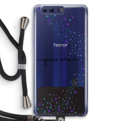 Sterren: Honor 9 Transparant Hoesje met koord