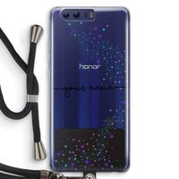 Sterren: Honor 9 Transparant Hoesje met koord