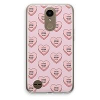 Chicks before dicks: LG K10 (2017) Transparant Hoesje