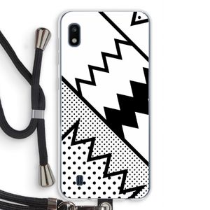 Pop Art #5: Samsung Galaxy A10 Transparant Hoesje met koord