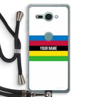 WK Wielrennen: Sony Xperia XZ2 Compact Transparant Hoesje met koord