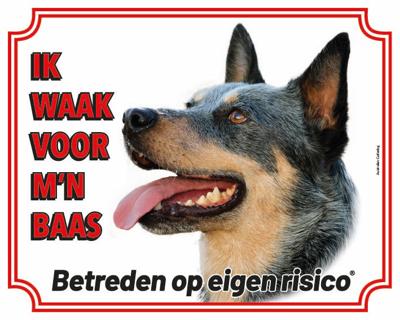 Australian Cattle Dog Waakbord