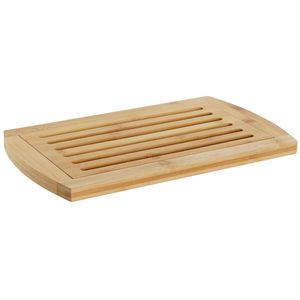 Snijplank DKD Home Decor Natuurlijk Bamboe 36 x 21 x 2 cm