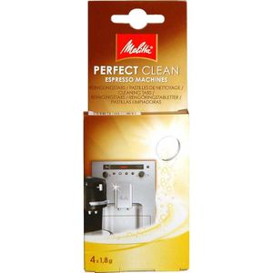 Melitta PERFECT CLEAN reinigingstabs reinigingsmiddel 4 x 1,8g (7,2g)