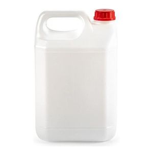 Jerrycan voor water/vloeistoffen - 5 liter - Kunststof - met draaidop - 13 x 18 x 29 cm