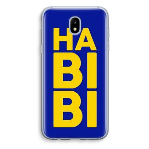 Habibi Blue: Samsung Galaxy J5 (2017) Transparant Hoesje